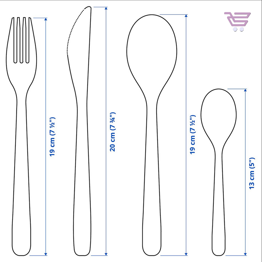 IKEA: MOPSIG 16-Piece Cutlery Set